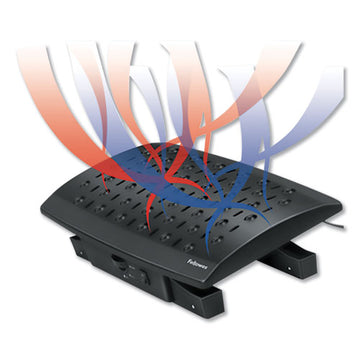 Fellowes® Climate Control Footrest, 16.5w X 10d X 6.5h, Black freeshipping - TVN Wholesale